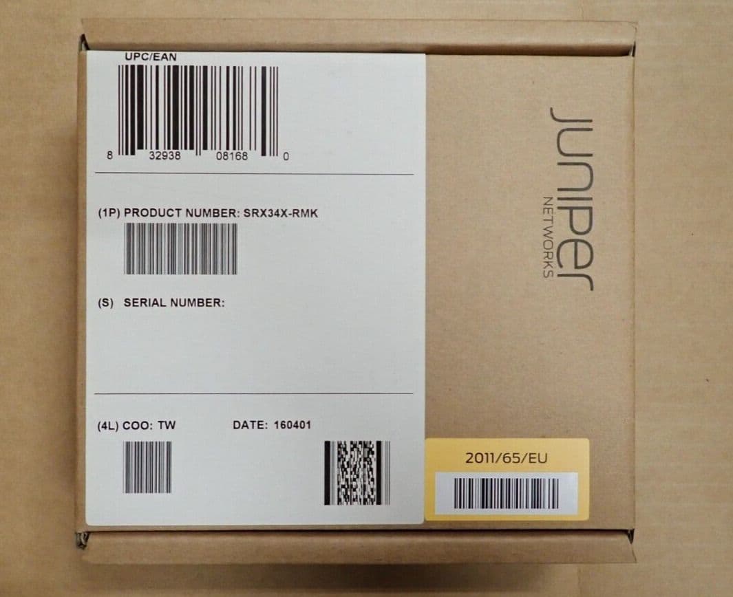 New Juniper Networks SRX345 / SRX340 Rack Mount Ear Kit SRX34XRMK 1Pair