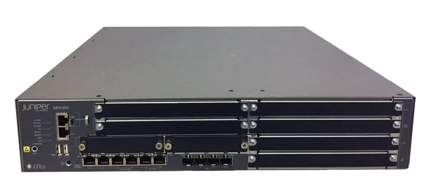 New Juniper Networks SRX550 Services Gateway Security Appliance SRX550