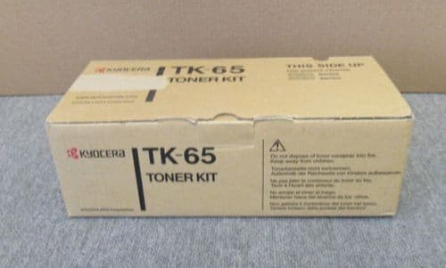 New Kyocera 370QD0KX TK-65 Black Toner Cartridge For 3800 3820 3830 3850 Series
