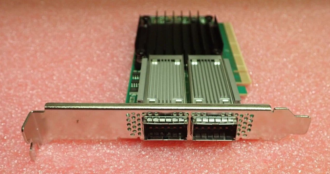 Mellanox ConnectX-5 VPI - Adaptateur réseau - PCIe 3.0 x16-100Gb Ethernet / 100Gb Infiniband QSFP28 x 2 Mellanox ConnectX-5 VPI - Adaptateur réseau - PCIe 3.0 x16-100Gb Ethernet / 100Gb Infiniband QSFP28 x 2