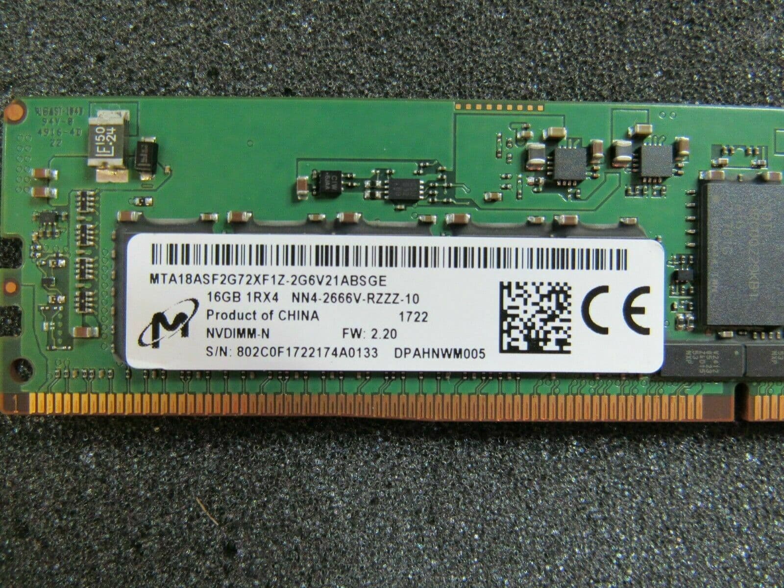 アウトレット福袋 NN4-2666V 1Rx4 16GB Micron New DDR4 NVME 288-NVDIMM ECC K-POP・アジア