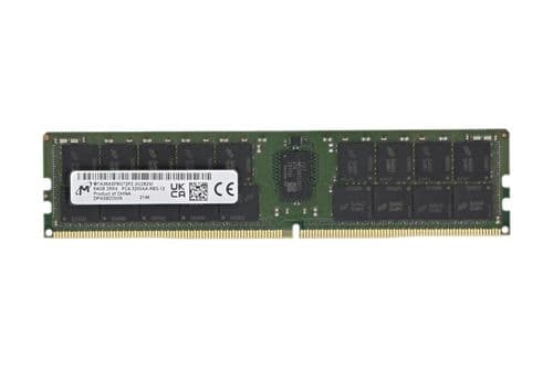 New Micron 64GB 2Rx4 PC4-3200AA ECC REG Server Memory MTA36ASF8G72PZ-3G2