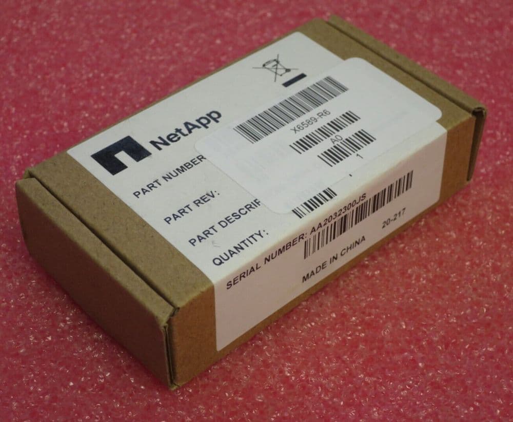 NEW NETAPP X6589-R6  SFP+ 10GBase-SR 850nm MMF OPTICAL TRANSCEIVER