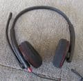 New Plantronics C320-M Blackwire USB Wired Over-the-Head Binaural Stereo Headset