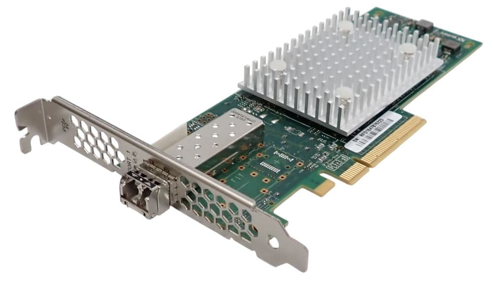 NEW QLogic QLE2740-SR Single-Port 32Gb FC SFP Host Bus Adapter HBA LP ...