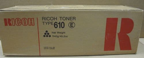 New Ricoh Type 610 Black Toner 889454 FT6645 / Ricoh FT6655 / Ricoh FT6665