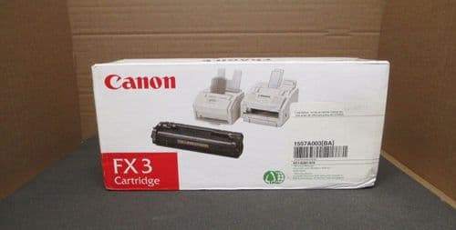 New Sealed Canon FX3 Black Cartridge Toner H11-6381-900 Colour LaserJet 500