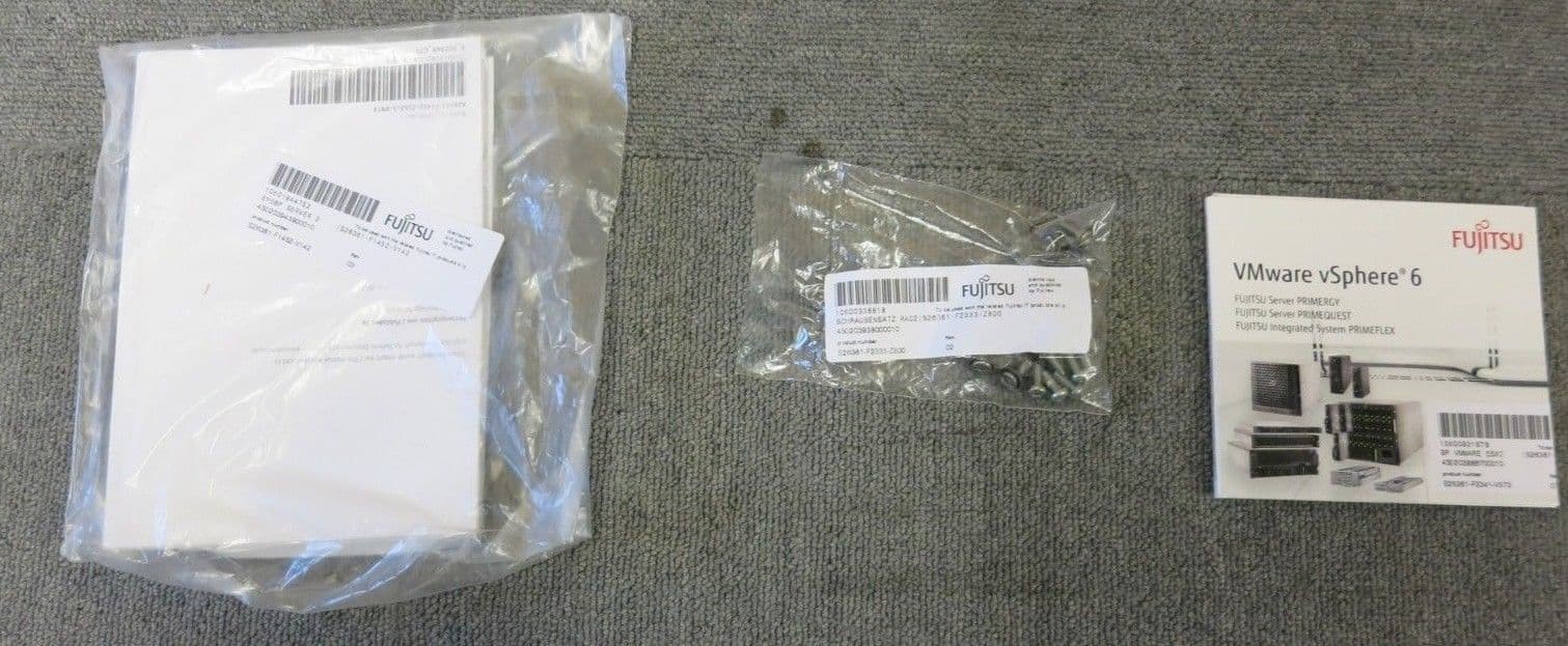 New Sealed Fujitsu S26361 Accessory kit for Fujitsu Primergy RX200 S7