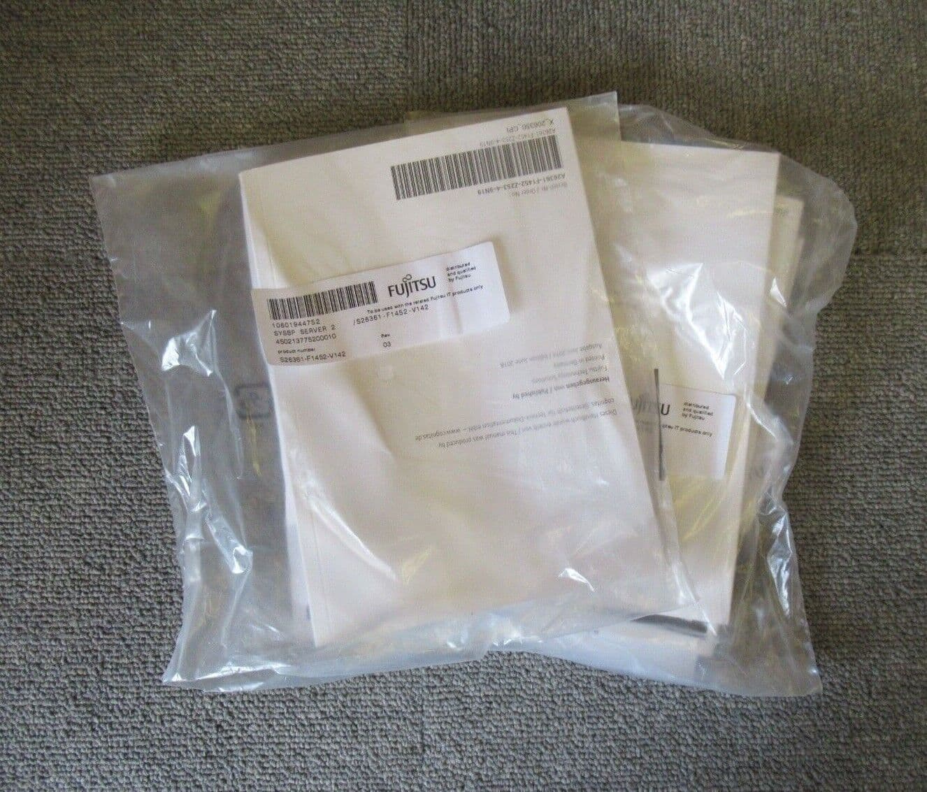 New Sealed Fujitsu S26361 Primergy RX200 S7 Server Accessory kit for