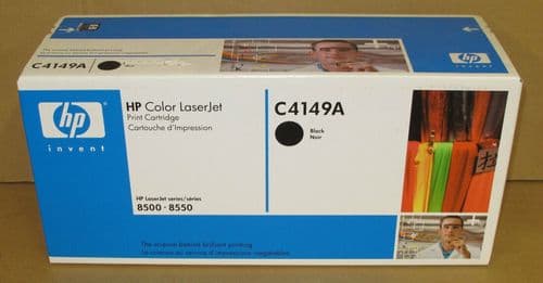 New Sealed Genuine HP Black Toner C4149A For LaserJet 8500 8550