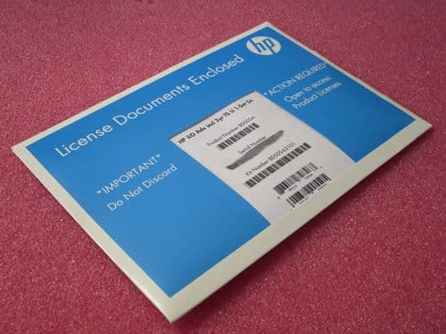 NEW SEALED HP iLO Adavnced 3yr Tech Support +Updates 1 Server License BD505A