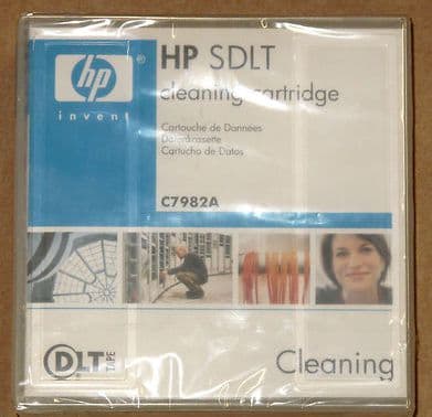 New Sealed HP SDLT Tape Drive Head Cleaning Cartridge - C7982A
