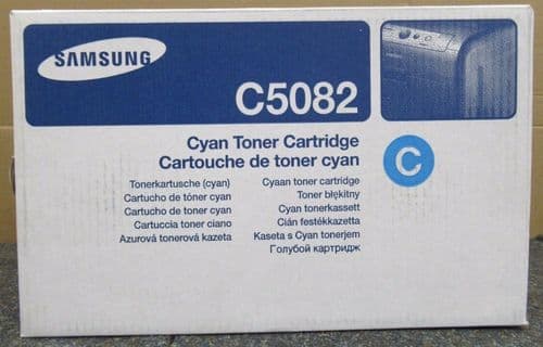 NEW Sealed Samsung CLT-C5082L Cyan High Capacity Laser Toner Cartridge 2000pg