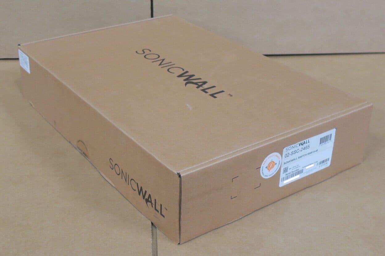 NEW SonicWall SWS1448 48x Gigabit 4x 10Gb SFP Port L2 Managed