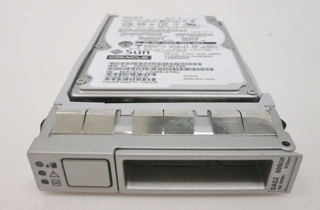 New Sun Oracle 7064135/7045228 600GB 10K SAS 2 5
