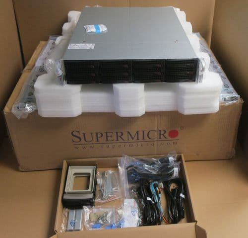 NEW Supermicro 6029P-WTRT CTO X11DDW-NT Dual Scalable CPU 12-DIMM 12x 3.5" Bay
