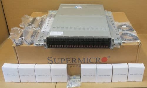 NEW Supermicro SuperServer 2029TP-HC0R 24x 2.5" Bay 4x X11DPT-PS CTO Server Node - 204356145236