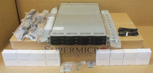 NEW Supermicro SuperServer 6029TP-HTR 12x 3.5" Bay 4x X11DPT-PS CTO Server Nodes