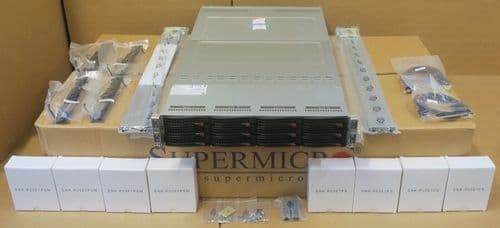 NEW Supermicro SuperServer 6029TP-HTR 12x 3.5" Bay 4x X11DPT-PS CTO Server Nodes - 204341242898