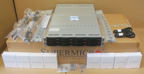 NEW Supermicro SuperServer 6029TP-HTR 12x 3.5" Bay 4x X11DPT-PS CTO Server Nodes - 204341247073