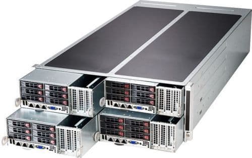 New Supermicro Superserver SYS-F627G2-FT+ FatTwin 4 nodes GPU/Xeon Phi Server