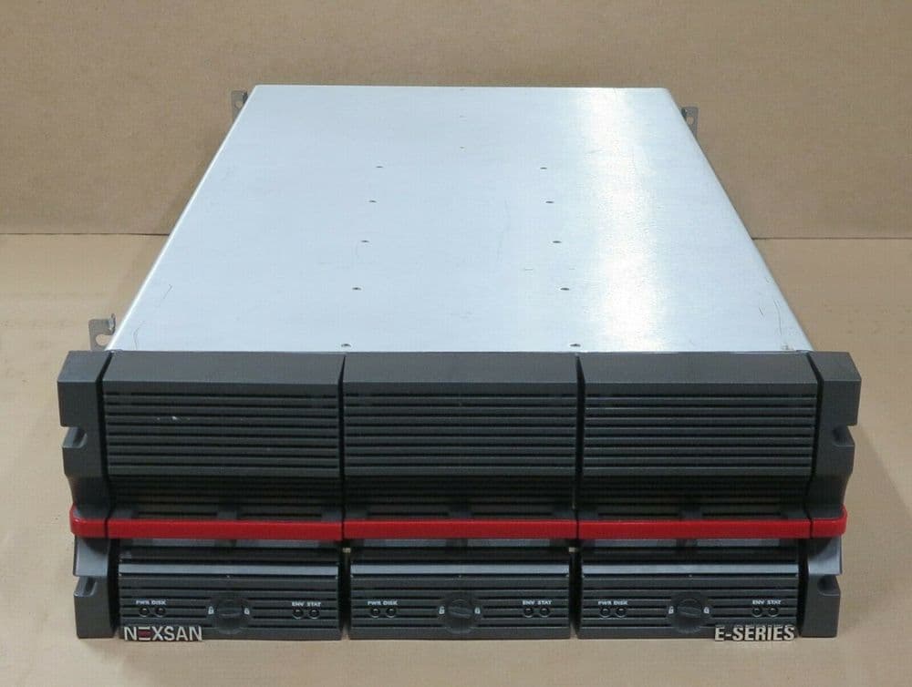 Nexsan E48VT Unified Hybrid Storage RAID Array 48Bay 2xController