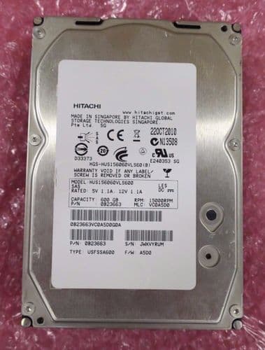 Nexsan E60 VT 600GB SAS 15K DP60V-SPK600G