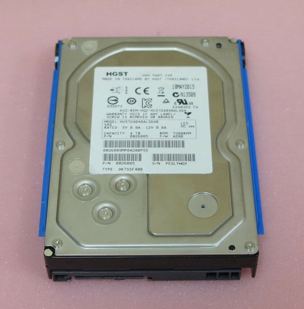 HGST Ultrastar 7K4000 4TB - Harde schijf HGST Ultrastar 7K4000 4TB - Harde schijf