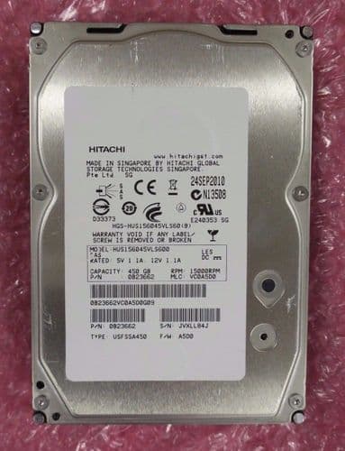 Nexsan Hitachi GST HUS156060VLS600 3.5" 600GB 15K SAS 6Gb/s HDD 0B23663