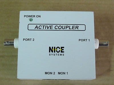 Nice Systems Active Coupler E1-BNC, Networking Equip[ment, P/n 506A104-02