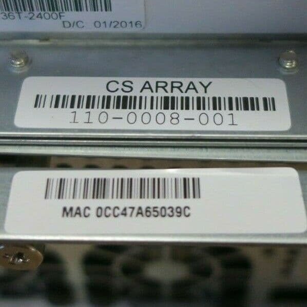 Nimble Storage Array CS300 13x 3TB HDD 2x Controllers 2x PSU CS3002T36T2400F