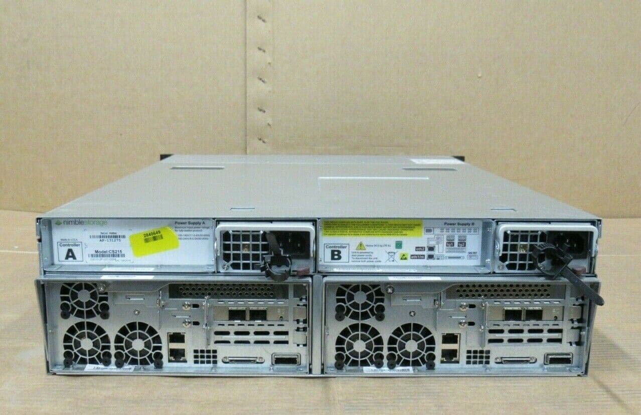 Nimble Storage CS215 CS215-2P-12T-1200F 2xControllers 2x1200W SAS ...