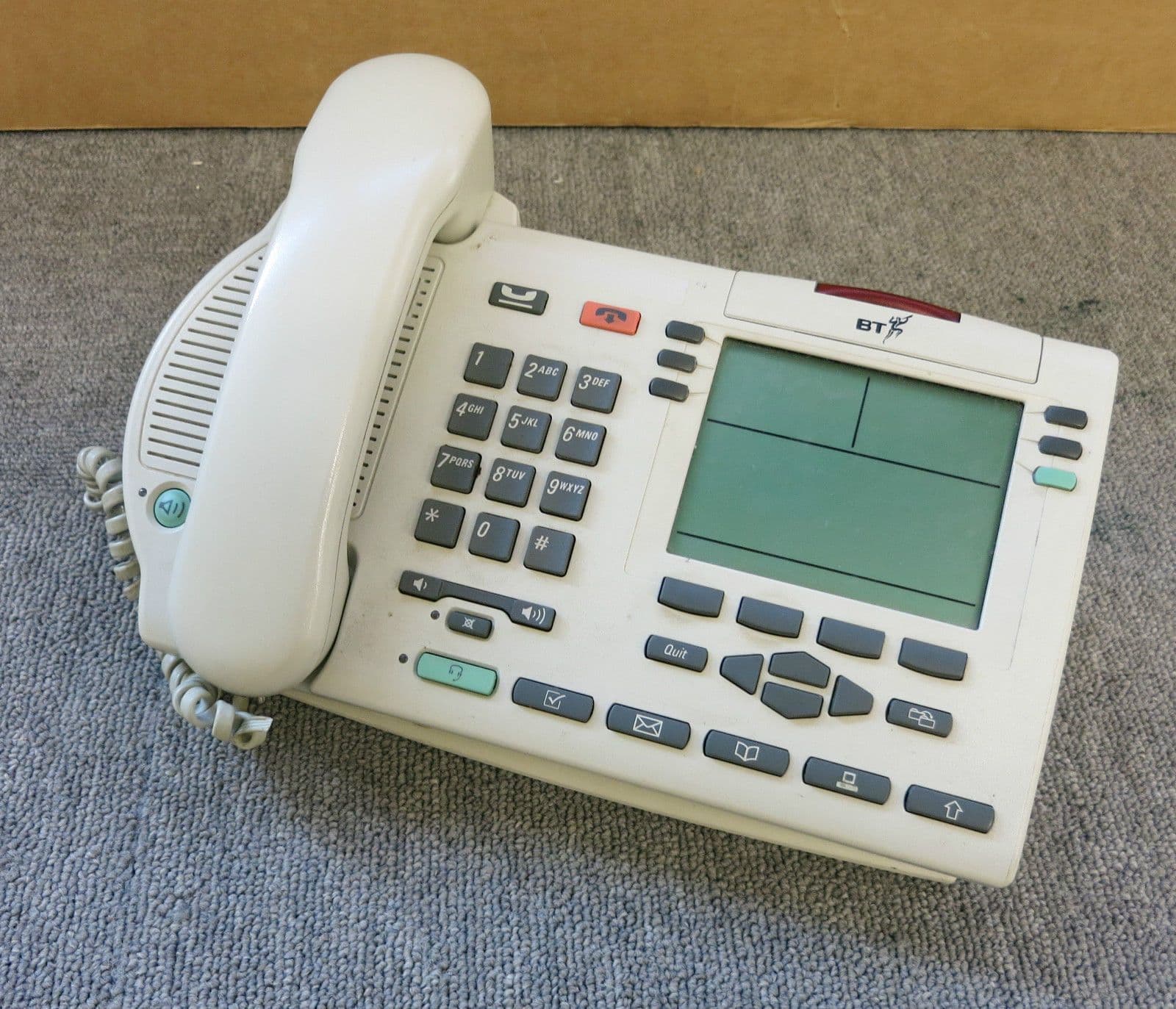 Nortel Networks i2004 NTDU82 IP Phone Desktop Telephone VoIP White