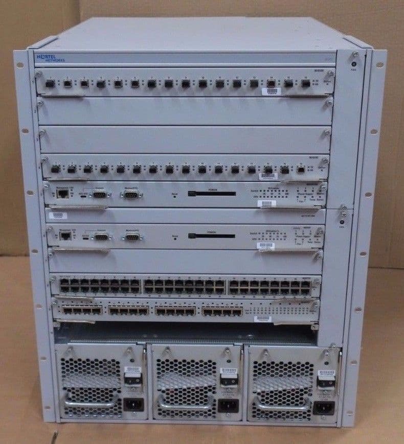 Nortel Networks Passport 8010 Managed Switch 10 Port With 3x 850W PSU nortel-networks-passport-8010-managed-switch-10-port-with-3x-850w-psu