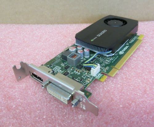 nVidia Quadro K600 Graphics Card 1GB 128-Bit GDDR3 3840 × 2160 PCI-E 2.0 X16