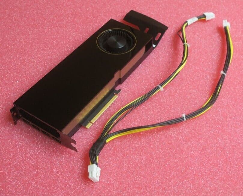 Nvidia RTX A6000 48GB PCIe 4 x16 GDDR6 NVLink Dual Slot 4x DP 1 4a ...