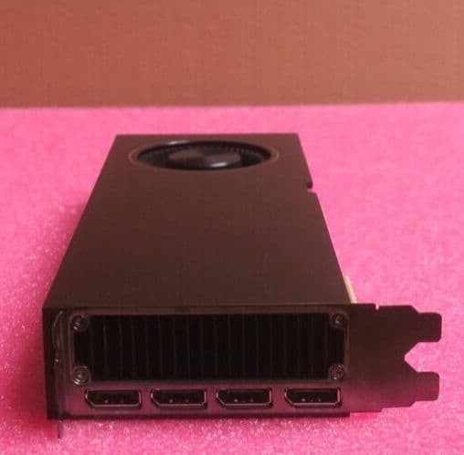 Nvidia RTX A6000 48GB PCIe 4 x16 GDDR6 NVLink Dual Slot 4x DP 1 4a ...