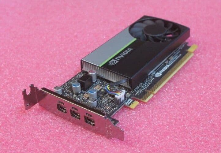 Nvidia T400 4GB GDDR6 PCIe 3 0 x16 3x MiniDP Graphic GPU Card 900