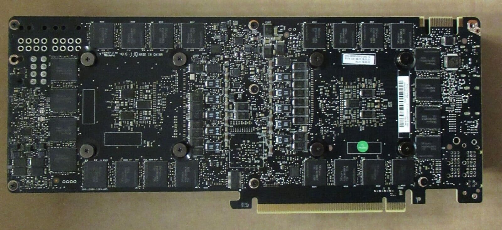 Nvidia Tesla K80 PCIe-x16 3 0 24GB GDDR5 GPU ACCELERATOR CARD with PCIe ...