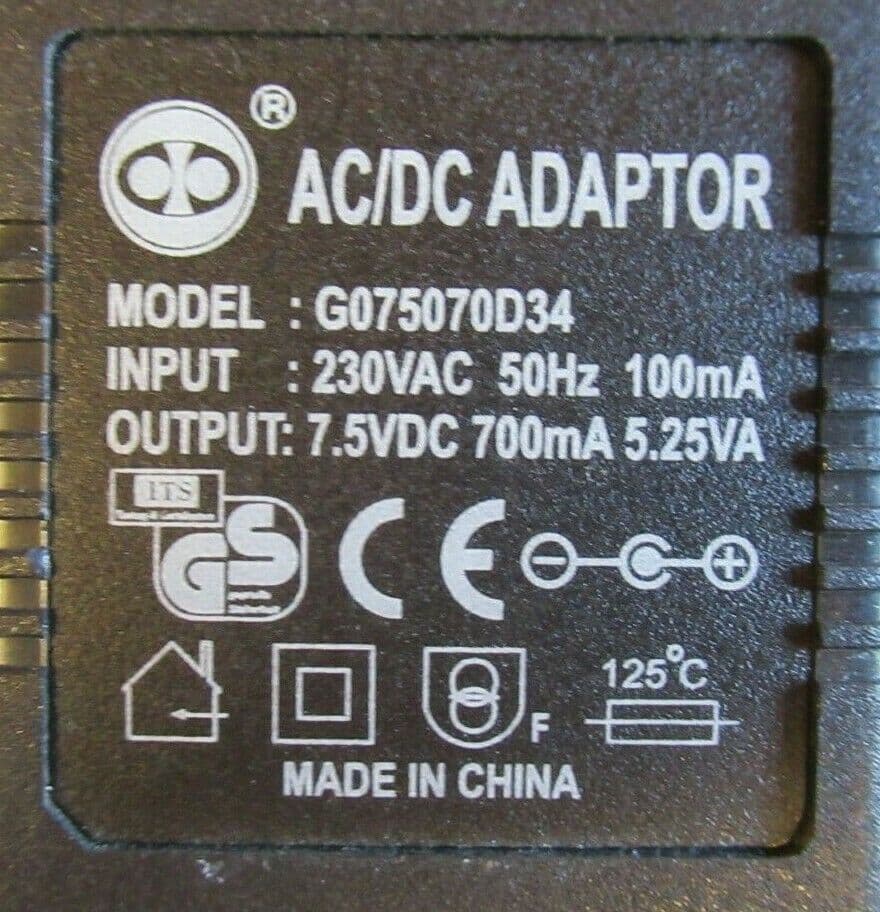 Adaptateur Secteur Marantz DA-33 D'origine - 4.8V 700mA - Garantie 12 Mois