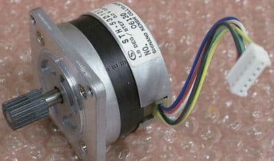 OKI 3410 Line Feed Motor, Printer Parts, P/n 3PB4043-4249P1