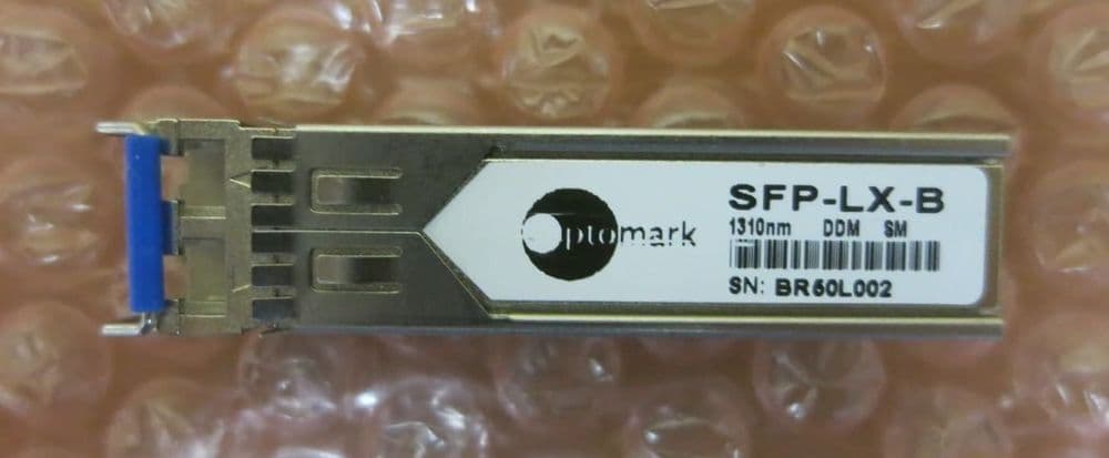 Optomark 1.25G 1310nm DDM SM 10km SFP Fiber Optic Transceiver SPT-P131G-L10D