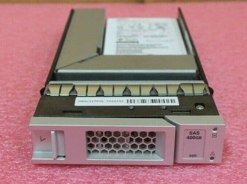 Oracle Sun 400GB 3.5" SAS 12G MLC SSD Solid State Drive + Caddy 7097325 7093645