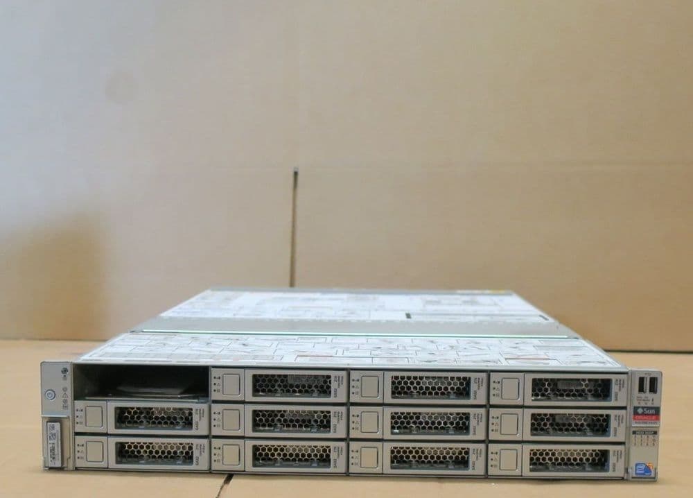Oracle Sun Sun Fire X4270 M2 Xeon E5620 Quad Core 2.40GHz 16 GB 12 x 2TB Server