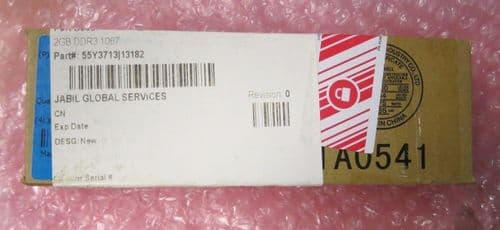 Original Lenovo 55Y3713 2GB DDR3-1066 PC3-8500S 204pin SODIMM Laptop RAM Memory