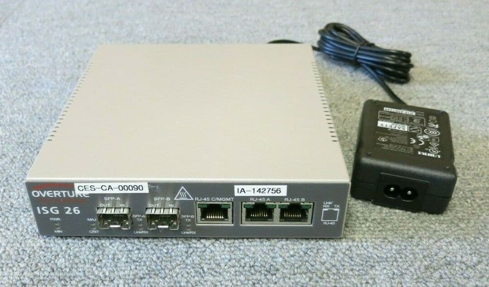 Overture Networks 5428-900 ISG 26 Rev B Programmable Network Interface ...