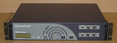Packeteer PacketShaper 6500 PS6500 With 2 x 1000Base X LAN Cards - Network
