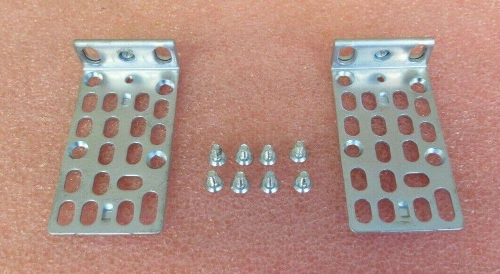 Pair of Cisco Rack Mount Ears 7000820901 Screws for Catalyst 2960