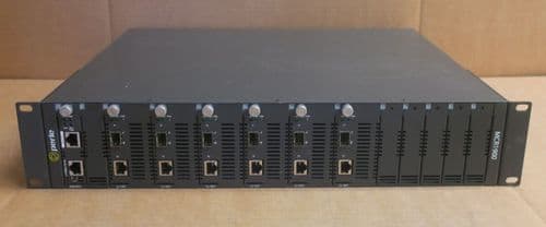 Perle MCR1900 Media Converter 05059900 + 6x CM-10GT-SFP + 1x MCR-MGT Modules - 404284514877