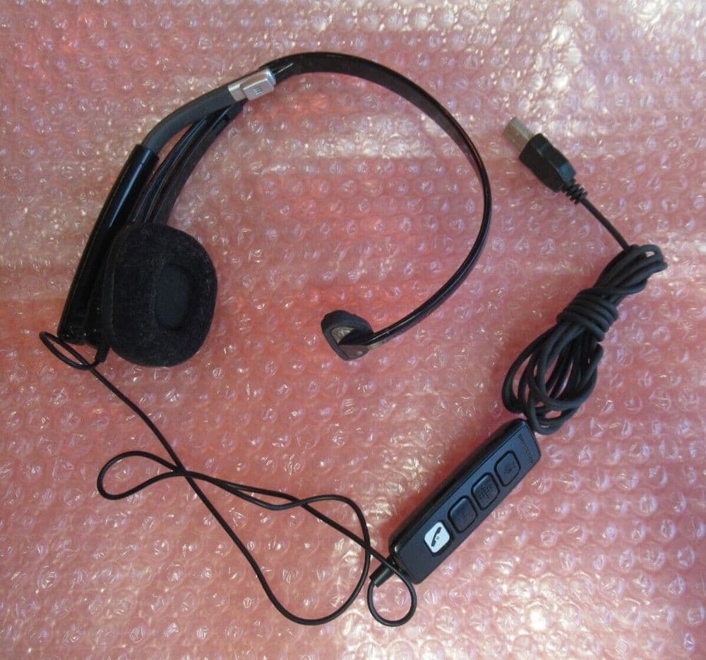 Plantronics 80298-05 Blackwire C210 Wired USB Noise-Canceling Monaural Headset